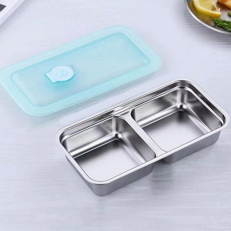 Meal Prep Box - 304 Stainless Steel Lunch Bento Box