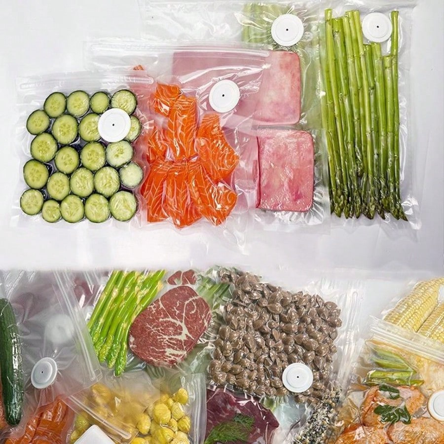 30pcs Reusable Vacuum Bags+1 C - Meal Prep Vacuum Seal ulasan dan harga