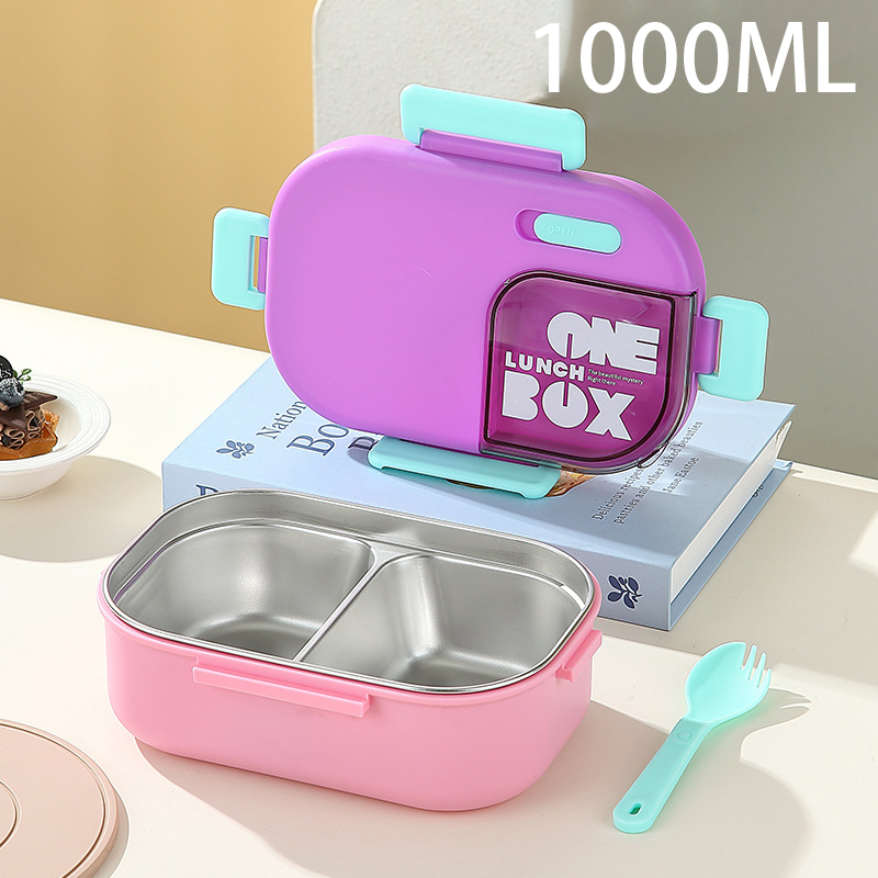 304 Stainless Steel Compartmen - Meal Prep Box ulasan dan harga
