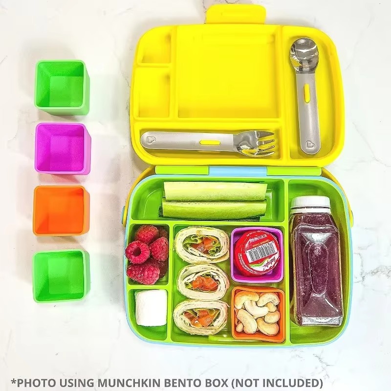 Silicone Food Box Dividers Bak - Meal Prep Box ulasan dan harga