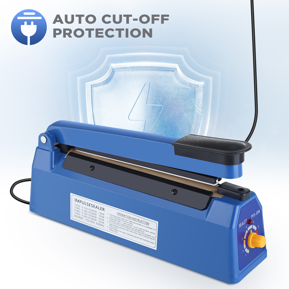 Impulse Sealer Machine Kitchen - Meal Prep Vacuum Seal ulasan dan harga