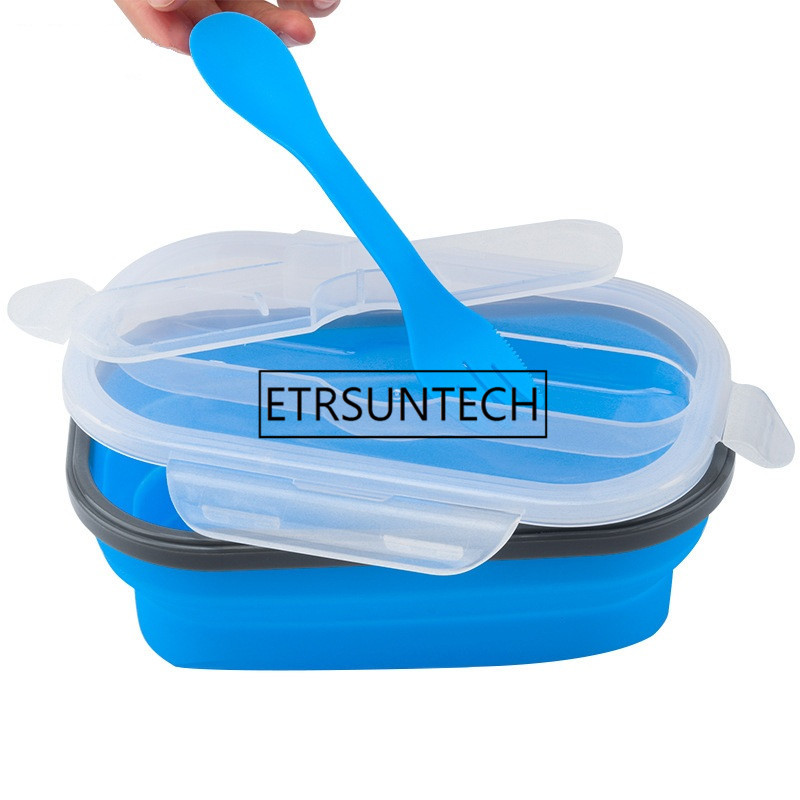 Collapsible Silicone Food Stor - Meal Prep Box ulasan dan harga