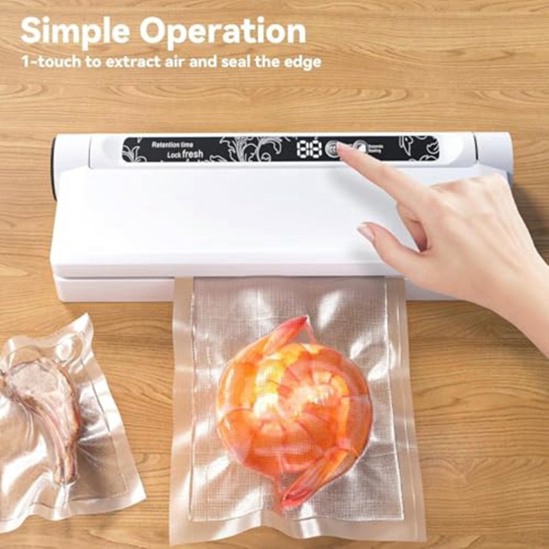 M10K Food Vacuum Sealer Machin - Meal Prep Vacuum Seal ulasan dan harga