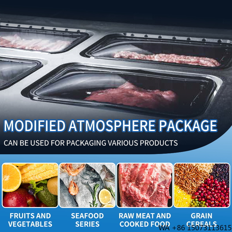 Fully Automatic Vacuum MAP Pac - Meal Prep Seafood ulasan dan harga