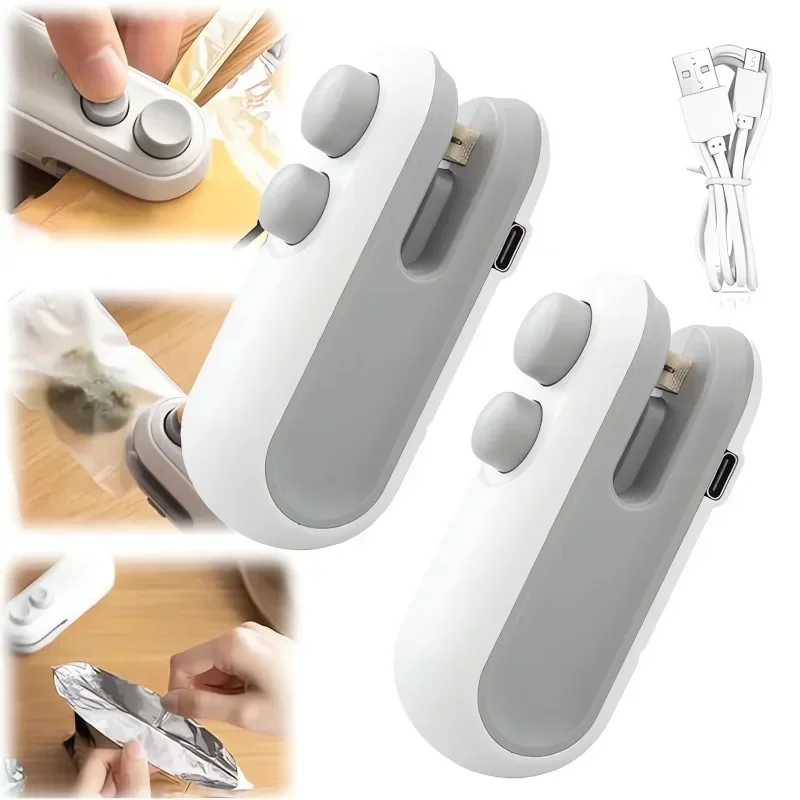 Mini Sealer 2 in 1 Sealing Cut - Meal Prep Vacuum Seal ulasan dan harga