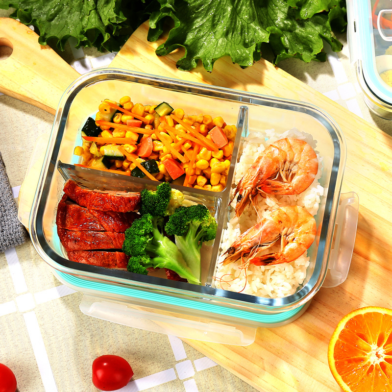 Glass Fresh-Keeping Box high B - Meal Prep Box ulasan dan harga