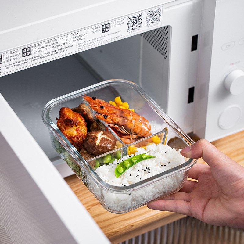 Glass Fresh-Keeping Box high B - Meal Prep Box ulasan dan harga
