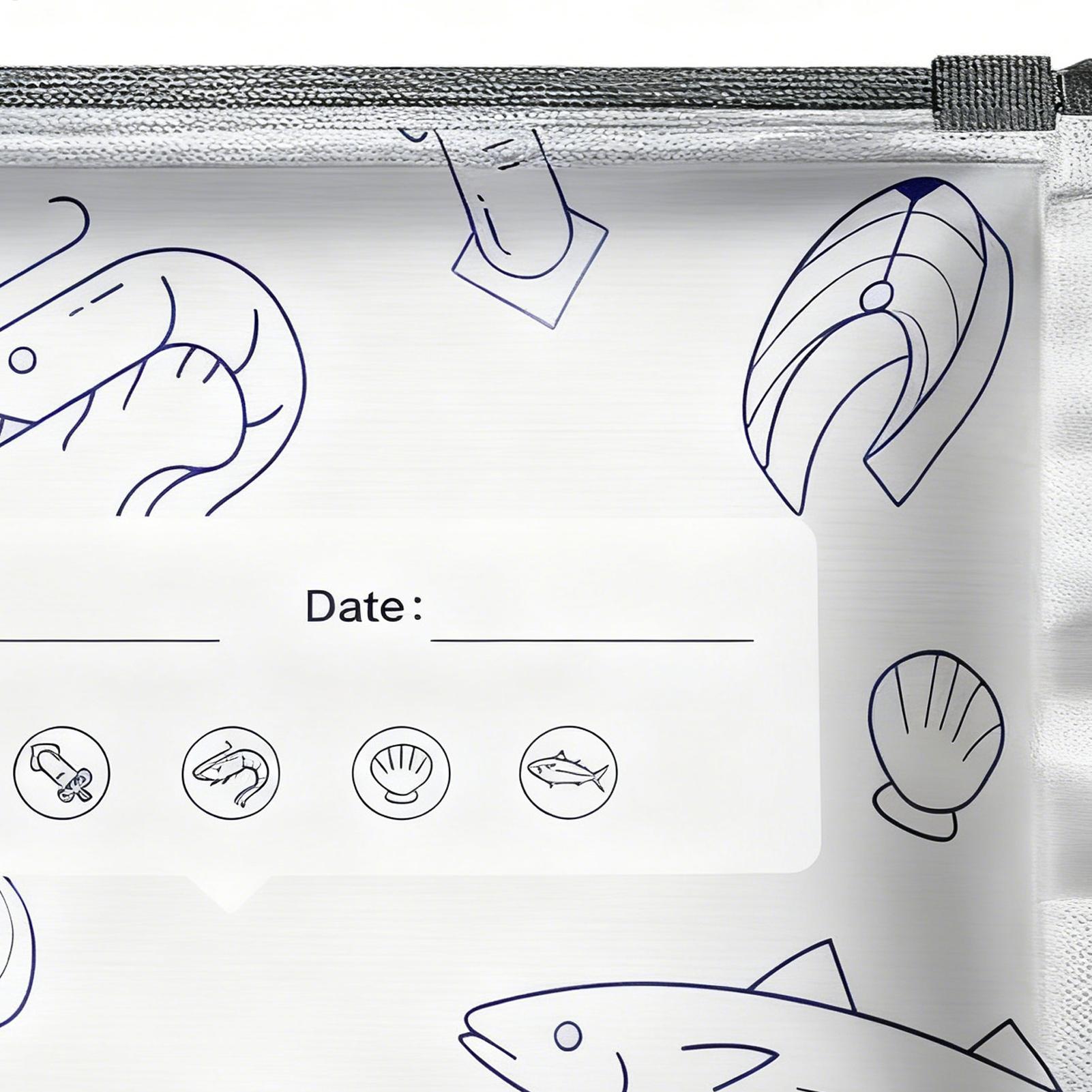 Aluminum Foil Storage Bags Vac - Meal Prep Seafood ulasan dan harga