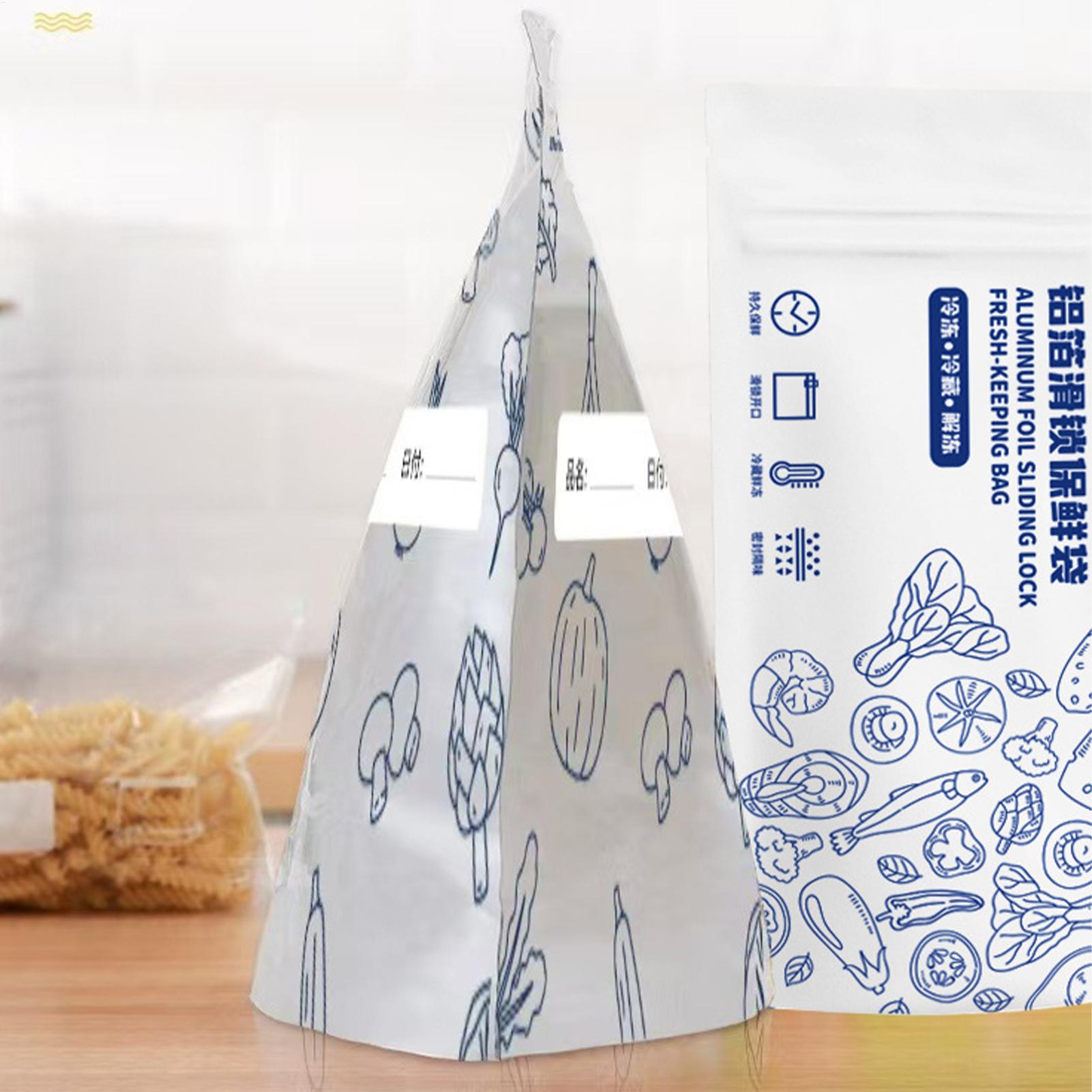 Aluminum Foil Storage Bags Vac - Meal Prep Seafood ulasan dan harga