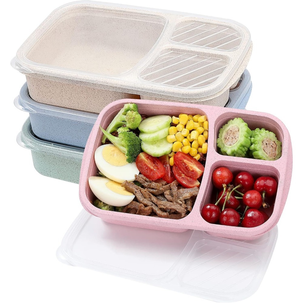 1 Bento Box Lunch Box for Kids - Meal Prep Box ulasan dan harga