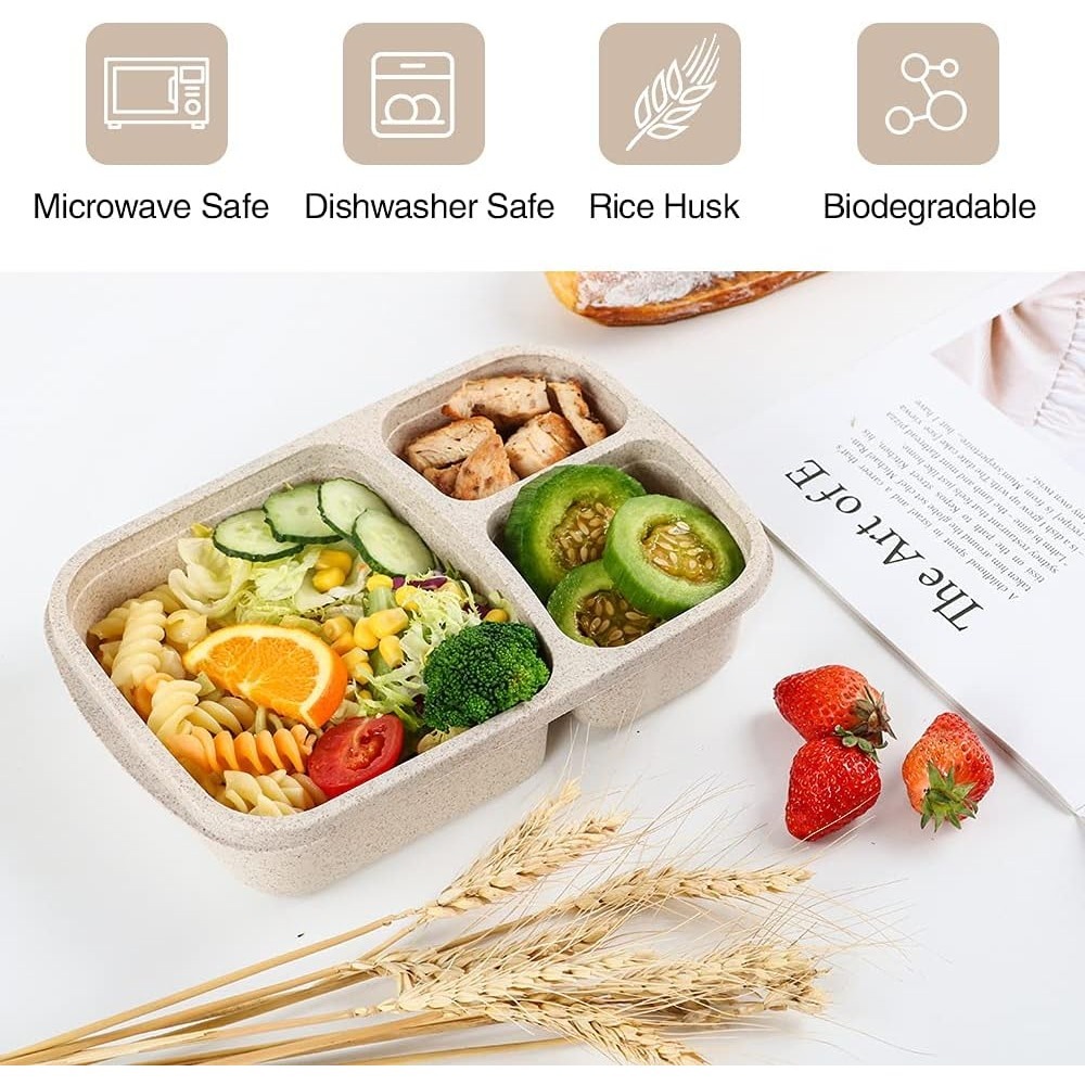1 Bento Box Lunch Box for Kids - Meal Prep Box ulasan dan harga