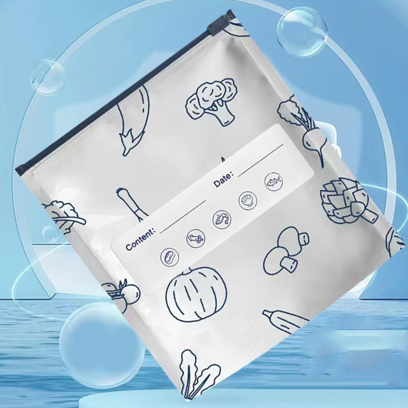 Aluminum Storage Bags 30 Piece - Meal Prep Seafood ulasan dan harga